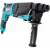 Перфоратор Makita HR2630 + набор буров B-54704 патрон:SDS-plus уд.:2.9Дж 800Вт (кейс в комплекте)