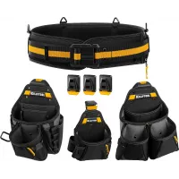 Сумка для инструментов Kraftool KBS-4 37карм. черный/желтый (38760-4) Сумка для инструментов Kraftool KBS-4 37карм. черный/желтый (38760-4)