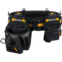 Сумка для инструментов Kraftool KBS-3 17карм. черный/желтый (38762)