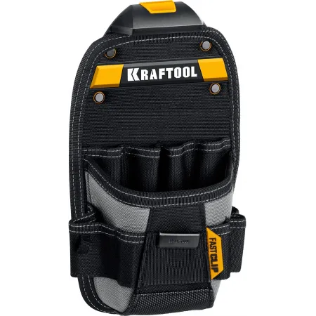 Сумка для инструментов Kraftool KP-11 11карм. черный/желтый (38777)