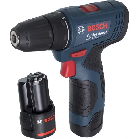 Дрель-шуруповерт Bosch GSR 120-LI аккум. патрон:быстрозажимной (кейс в комплекте) (06019G8000)