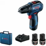 Дрель-шуруповерт Bosch GSR 12V-30 аккум. патрон:быстрозажимной (кейс в комплекте) (06019G9000)