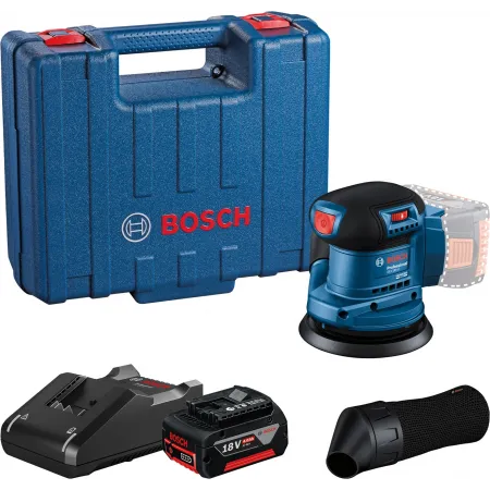 Эксцентриковая шлифмашина Bosch GEX 185-LI D125мм аккум. жестк.кейс (06013A5021)