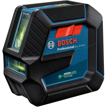 Нивелир лазерн. Bosch GLL 2-15G 2кл.лаз. 540нм цв.луч. зеленый 2луч. (0601063W02)