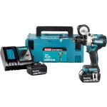 Дрель-шуруповерт Makita DHP486RTJ аккум. патрон:быстрозажимной (кейс в комплекте)