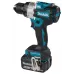 Дрель-шуруповерт Makita DHP486RTJ аккум. патрон:быстрозажимной (кейс в комплекте)