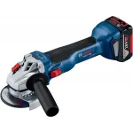 Углошлифовальная машина Bosch GWS 18V-10 9000об/мин рез.шпин.:M14 d=125мм жестк.кейс (06019J4004)