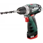 Дрель-шуруповерт Metabo PowerMaxx BS Basic аккум. патрон:быстрозажимной (кейс в комплекте) (600080500)