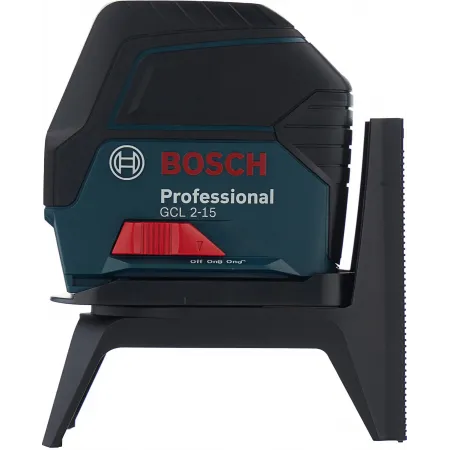 Нивелир лазерн. Bosch GCL 2-15 + RM1 + BM3 clip 2кл.лаз. 650нм цв.луч. красный (0601066E02)