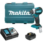 Шуруповерт Makita DTD153RT 18Вт аккум. патрон:шестигр.1/4" (кейс в комплекте)