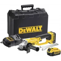 Углошлифовальная машина DeWalt DCG412M2-QW 405Вт 7000об/мин рез.шпин.:M14 d=125мм жестк.кейс