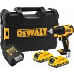 Дрель-шуруповерт DeWalt DCD708D2T-QW 340Вт аккум. патрон:быстрозажимной (кейс в комплекте)