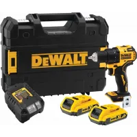 Дрель-шуруповерт DeWalt DCD708D2T-QW 340Вт аккум. патрон:быстрозажимной (кейс в комплекте)