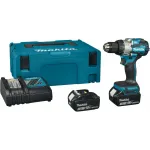 Дрель-шуруповерт Makita DDF489RTJ 620Вт аккум. патрон:быстрозажимной (кейс в комплекте)