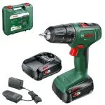 Дрель-шуруповерт Bosch Easydrill 18V-40 1200Вт аккум. патрон:быстрозажимной (кейс в комплекте) (06039D8002)