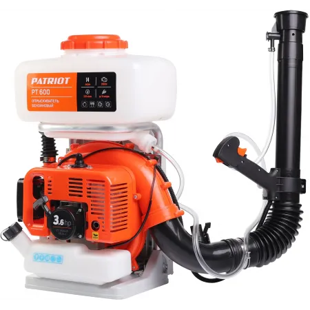 Опрыскиватель Patriot PT 600 бенз. ранц. 14л оранжевый/белый (755302615) Опрыскиватель Patriot PT 600 бенз. ранц. 14л оранжевый/белый (755302615)