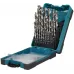 Набор сверл Makita D-78368 по металлу (25пред.) для шуруповертов/дрелей