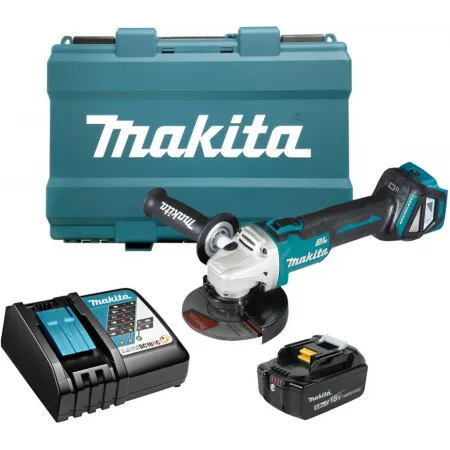 Углошлифовальная машина Makita DGA511RT 8500об/мин рез.шпин.:M14 d=125мм жестк.кейс