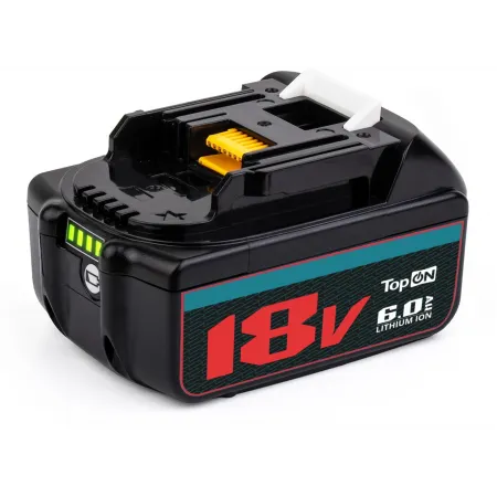 Батарея аккумуляторная TopON TOP-PTGD-MAK-18-6.0 18В 6Ач Li-Ion (103248) Батарея аккумуляторная TopON TOP-PTGD-MAK-18-6.0 18В 6Ач Li-Ion (103248)