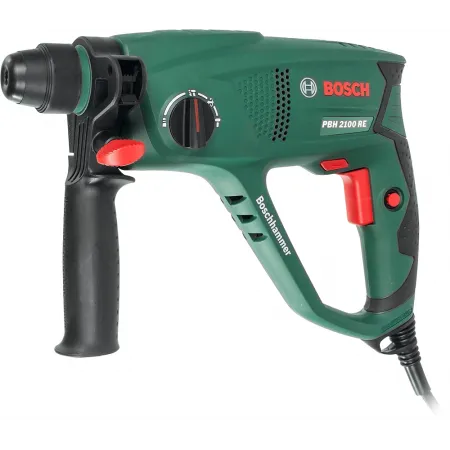 Перфоратор Bosch PBH 2100 RE патрон:SDS-plus уд.:1.7Дж 550Вт (кейс в комплекте)