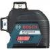 Нивелир лазерн. Bosch GLL 3-80 2кл.лаз. 650нм цв.луч. красный 3луч. (0601063S00)