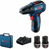 Дрель-шуруповерт Bosch GSR 12V-30 аккум. патрон:быстрозажимной (кейс в комплекте) (06019G9080)