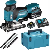 Лобзик Makita DJV181RTJ +3пил. 3500ходов/мин от аккумулятора (кейс в комплекте)