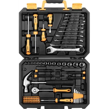 Набор инструментов Deko DKMT74 74 предмета (жесткий кейс)