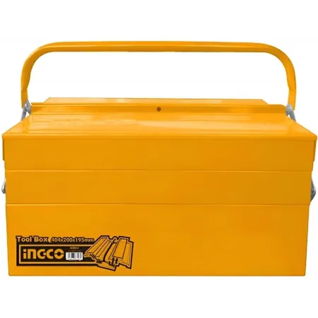 Ящик для инструментов Ingco HTB03 15л 5отд. оранжевый