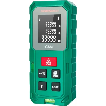 Лазерный дальномер Ermenrich Reel GS80 1кл.лаз. 690нм цв.луч. красный (83085) Лазерный дальномер Ermenrich Reel GS80 1кл.лаз. 690нм цв.луч. красный (83085)