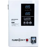 Стабилизатор напряжения Turbosky AVR-10000VA 10кВА однофазный белый