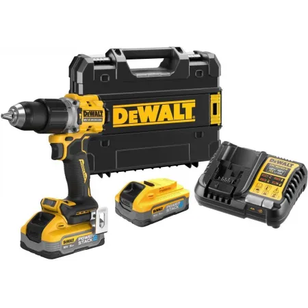 Дрель-шуруповерт DeWalt DCD805H2T аккум. патрон:быстрозажимной (кейс в комплекте)