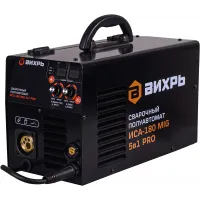 Сварочный полуавтомат Вихрь ИСА-180 MIG PRO инвертор MIG-MAG/FCAW/MMA/Lift TIG 4.8кВт