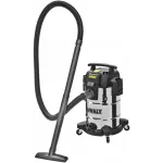 Строительный пылесос DeWalt DXV30SAPTA-QT 750Вт (уборка: сухая/сбор воды/выдув) серебристый