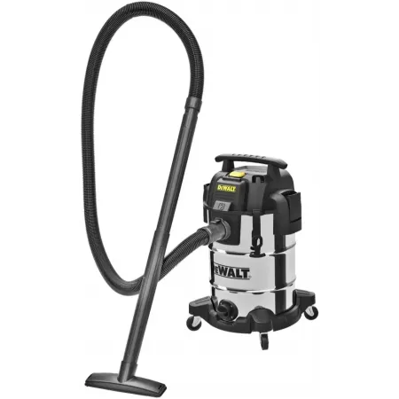 Строительный пылесос DeWalt DXV30SAPTA-QT 750Вт (уборка: сухая/сбор воды/выдув) серебристый