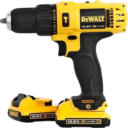 Дрель-шуруповерт DeWalt DCD716D2-KS аккум. патрон:быстрозажимной (кейс в комплекте)