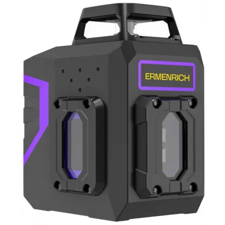 Уровень лазер. Ermenrich LV20 Pro 2кл.лаз. 550нм цв.луч. зеленый 6луч. (84654)