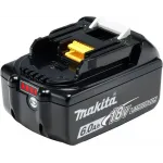 Батарея аккумуляторная Makita BL1860B 18В 6Ач Li-Ion (197422-4)