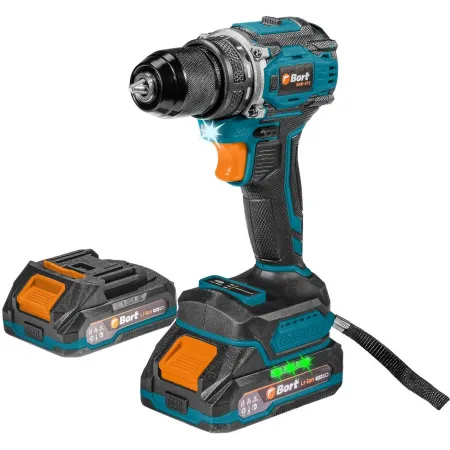 Дрель-шуруповерт Bort BAB-21S 800Вт аккум. патрон:быстрозажимной (кейс в комплекте) (93414912)