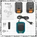 Гайковерт Bort BSR-21U 800Вт аккум. патрон:квад.1/2" (кейс в комплекте) (93418477)
