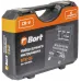 Набор головок Bort BTK-33 33 предмета (жесткий кейс)