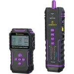 Тестер кабельный Ermenrich NetGeeks NP45 фиолетовый/черный (84554) Тестер кабельный Ermenrich NetGeeks NP45 фиолетовый/черный (84554)