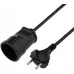 Удлинитель силовой PROconnect ПВС (11-7101) 2x0.75кв.мм 1розет. 10м ПВС 6A пласт.рамка черный