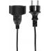 Удлинитель силовой PROconnect PROc-Uc (13-4913) 2x0.75кв.мм 1розет. 10м ПВС 6A пласт.рамка черный