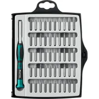 Отвертка Kraftool 25691 в компл.:51 предмет жесткий кейс Отвертка Kraftool 25691 в компл.:51 предмет жесткий кейс
