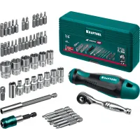 Отвертка Kraftool 25816 в компл.:49 предметов жесткий кейс Отвертка Kraftool 25816 в компл.:49 предметов жесткий кейс