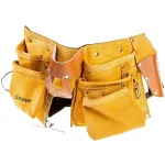 Пояс для инструментов Stayer Master 38512 10карм. желтый/оранжевый