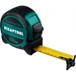 Рулетка геодезическая Kraftool 34127-10 дл.полотна 10м изм.шкала в см зацеп двусторонний магнитный зеленый Рулетка геодезическая Kraftool 34127-10 дл.полотна 10м изм.шкала в см зацеп двусторонний магнитный зеленый