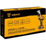 Сабельная пила Deko DKRS20-Li аккум. 3000ход/мин (083-1059)