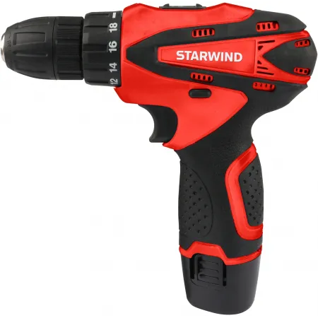 Дрель-шуруповерт Starwind CDT12-1.5/1S0 18Вт аккум. патрон:быстрозажимной